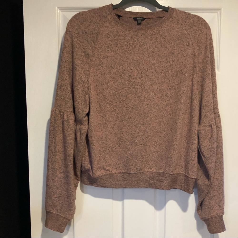 Puff sleeve sweater